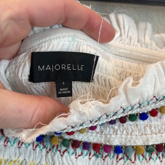 REVOLVE Majorelle Hannah Mae Fringe Tube Top Size Small - Picture 4 of 9